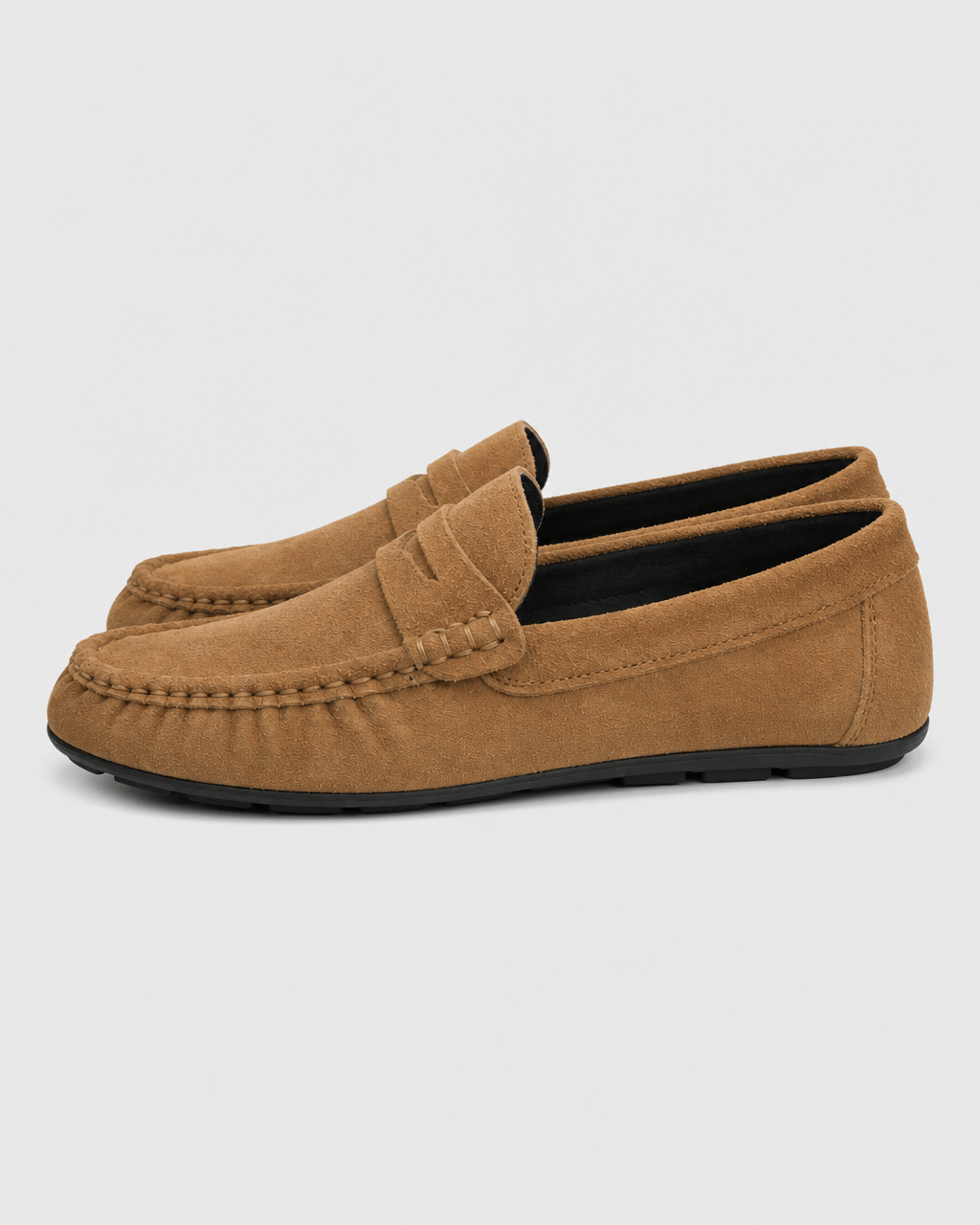 Loafers Signature Men's Suede-Effect Flat Loafers