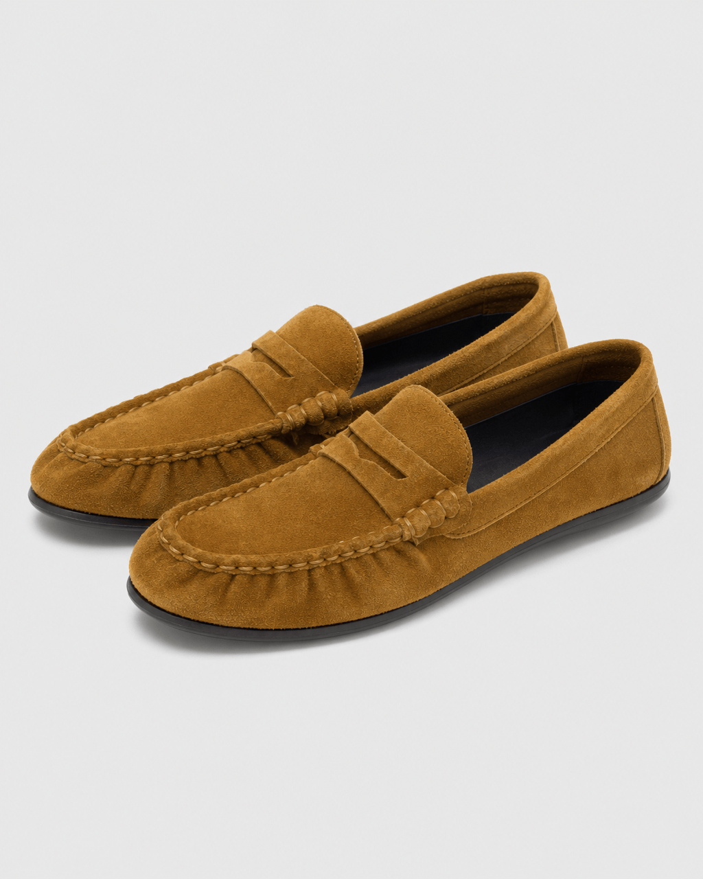 Loafers Signature Men's Suede-Effect Flat Loafers