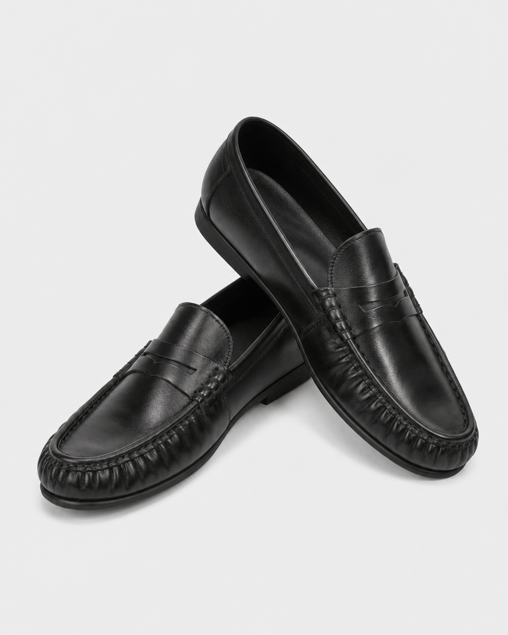 Loafers Signature Men's Suede-Effect Flat Loafers