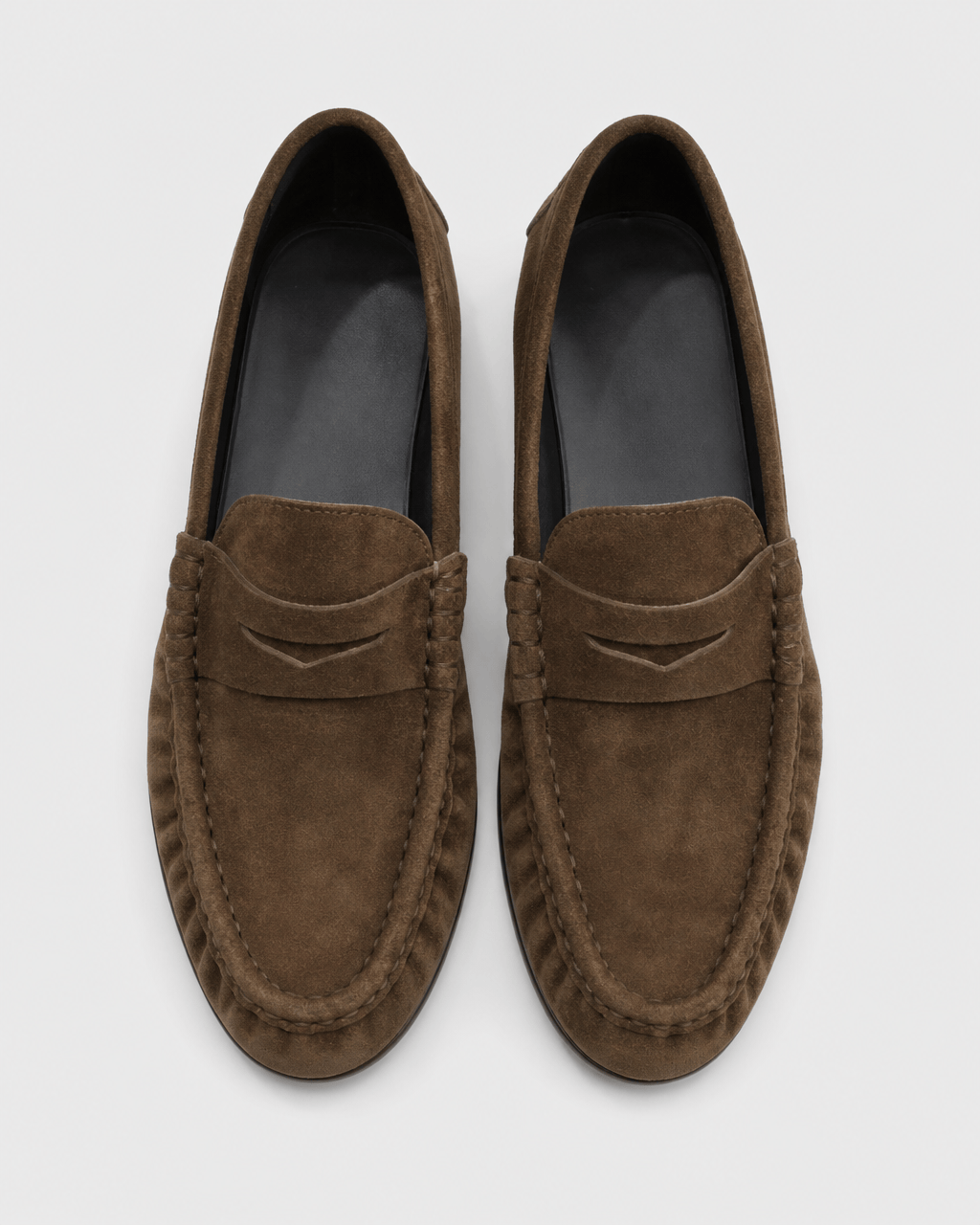 Loafers Signature Men's Suede-Effect Flat Loafers