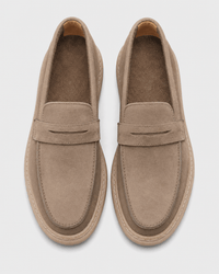Loafers Signature Men's Suede-Finish Cow Leather Loafers