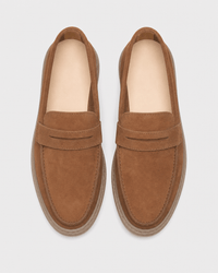 Loafers Signature Men's Suede-Finish Cow Leather Loafers