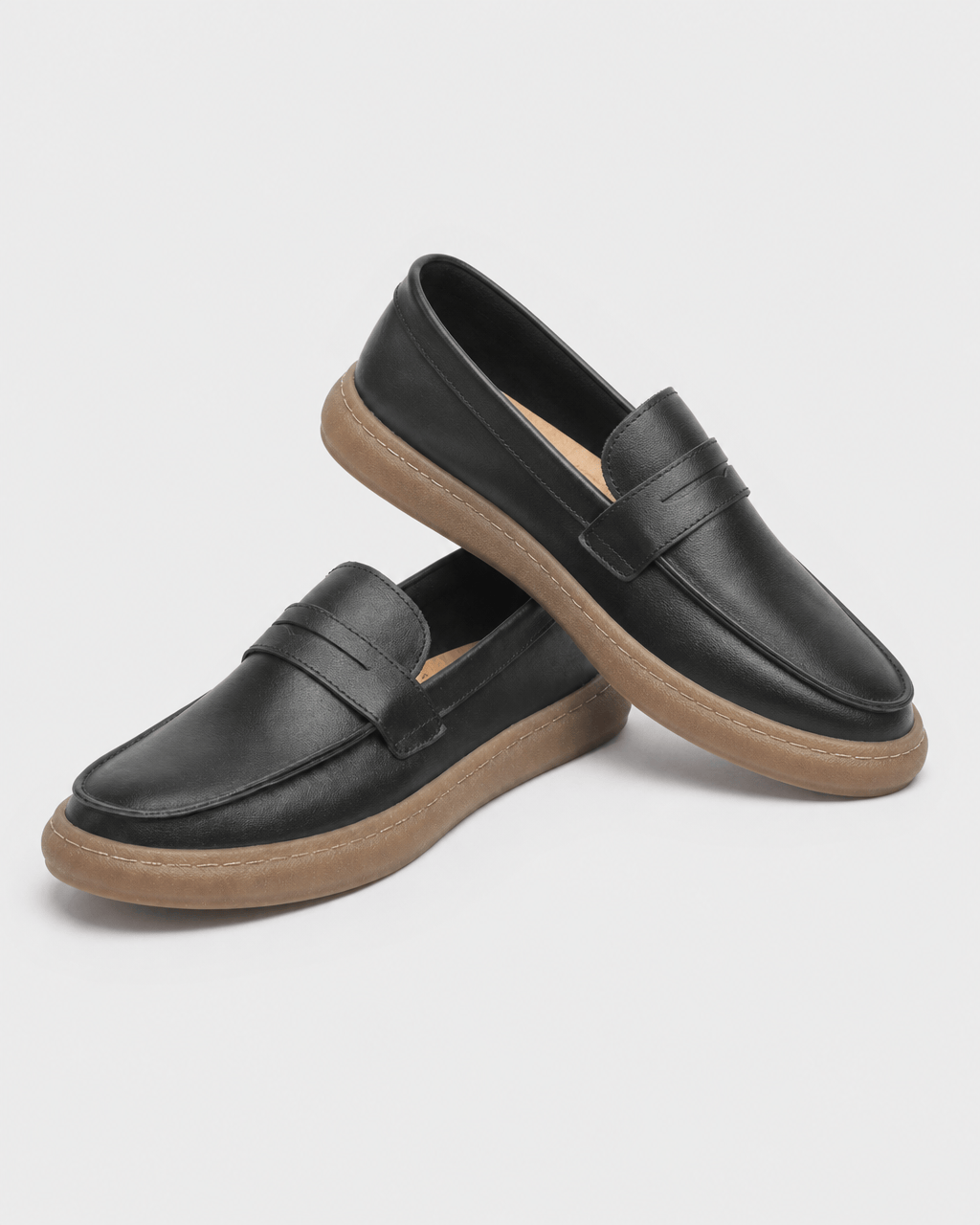 Loafers Signature Men's Suede-Finish Cow Leather Loafers