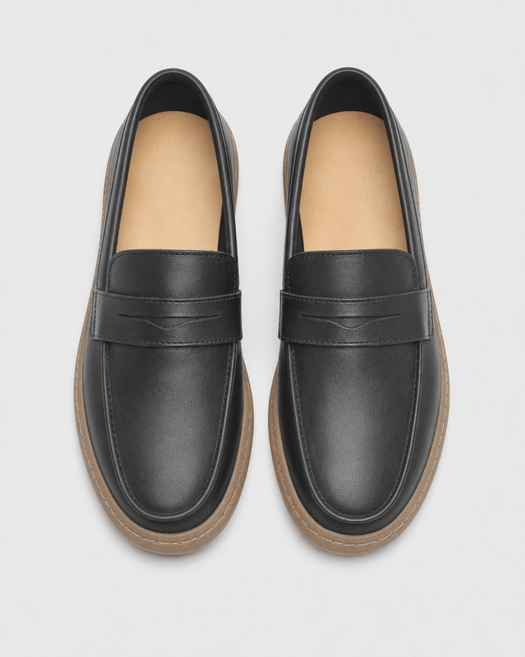 Loafers Signature Men's Suede-Finish Cow Leather Loafers