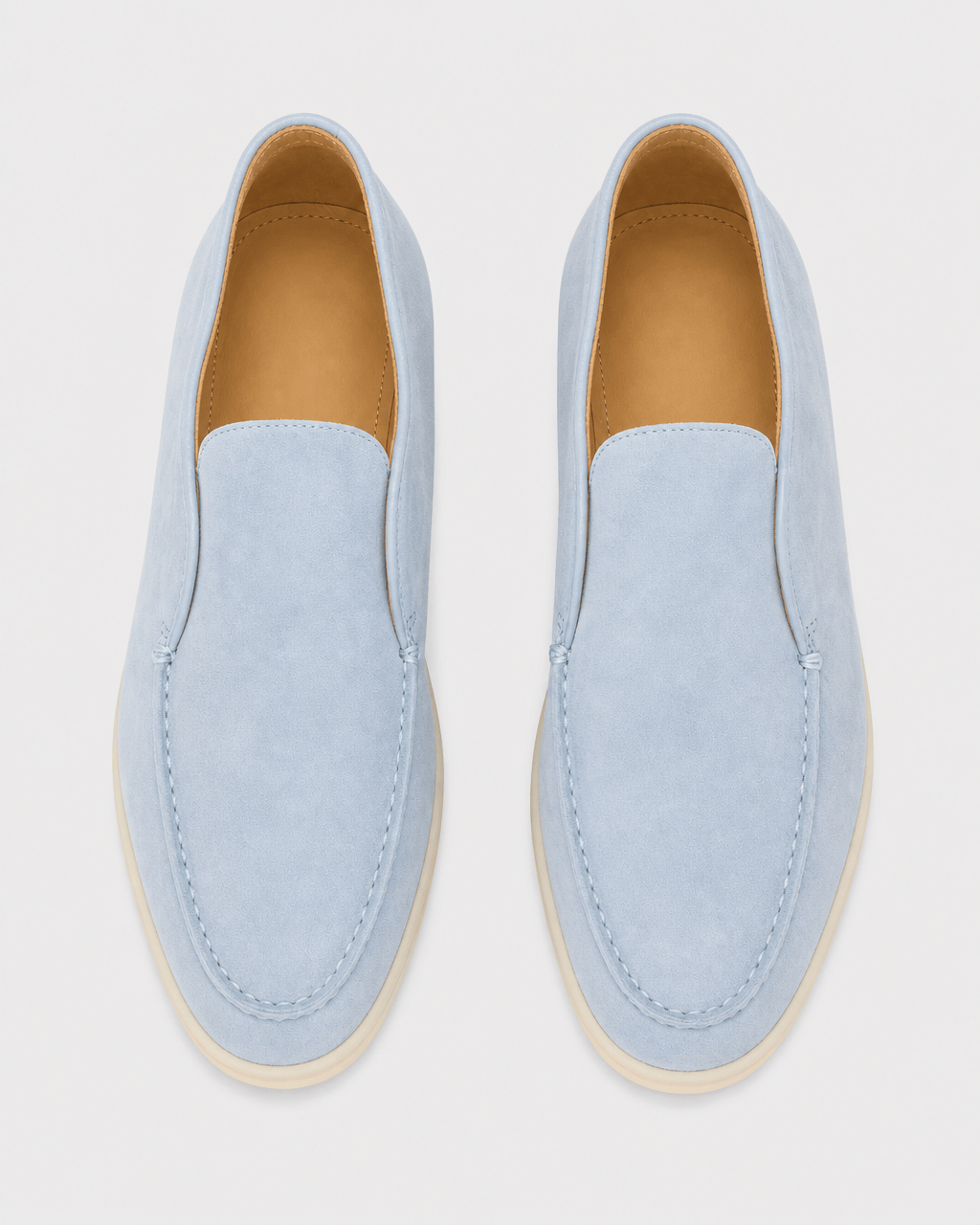 Loafers Signature Men's Suede Leather High-Top Slip-On Boots