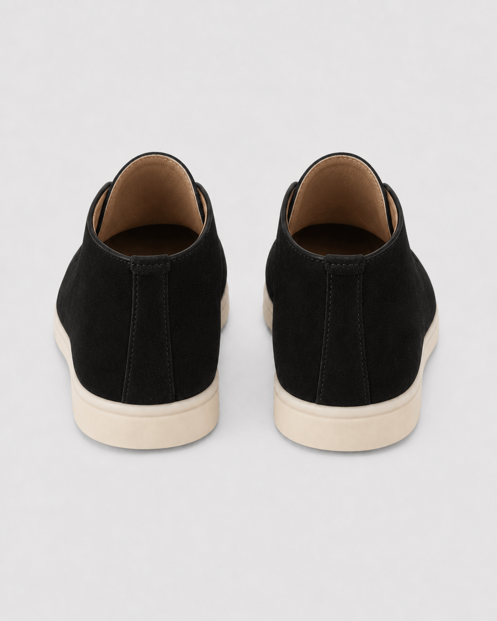 Loafers Signature Men's Suede Leather High-Top Slip-On Boots
