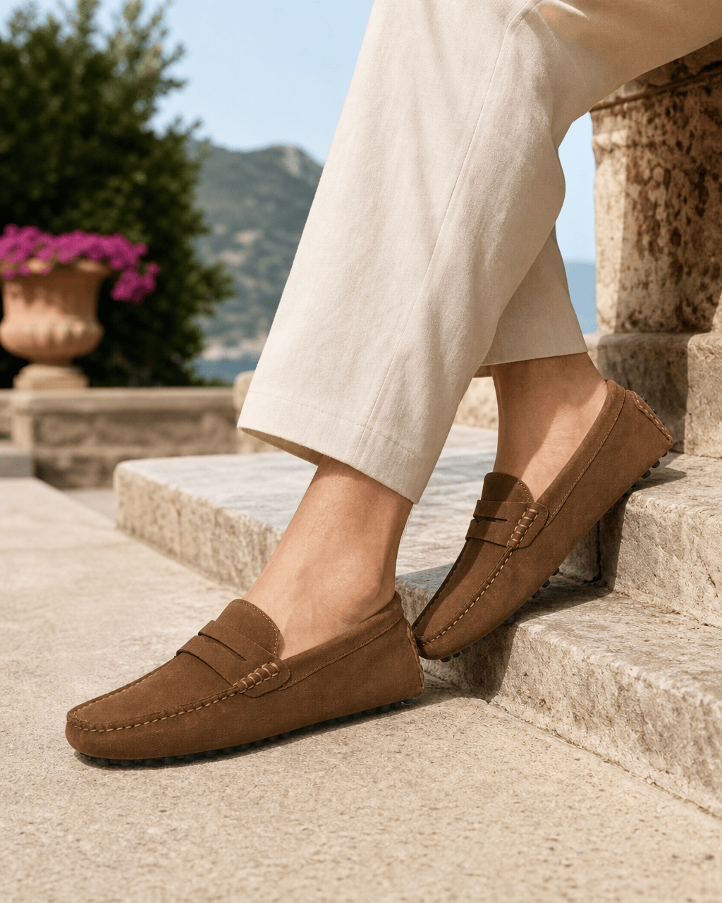 Loafers Signature Men's Suede Penny Loafers
