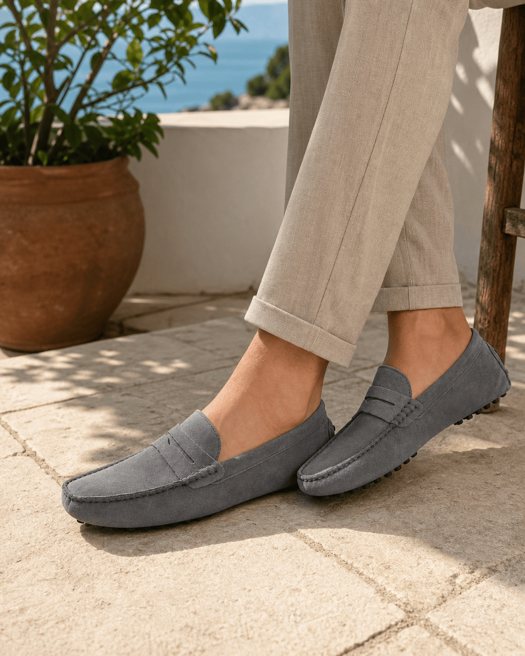 Loafers Signature Men's Suede Penny Loafers
