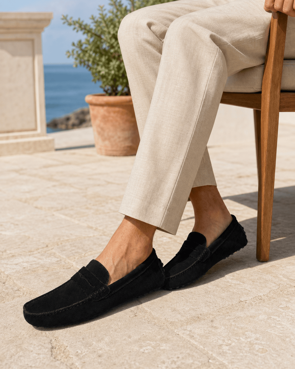 Loafers Signature Men's Suede Penny Loafers