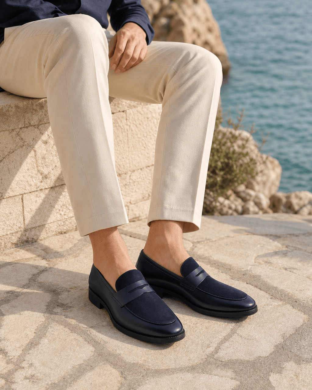 Loafers Signature Men's Unlined Napped Loafers