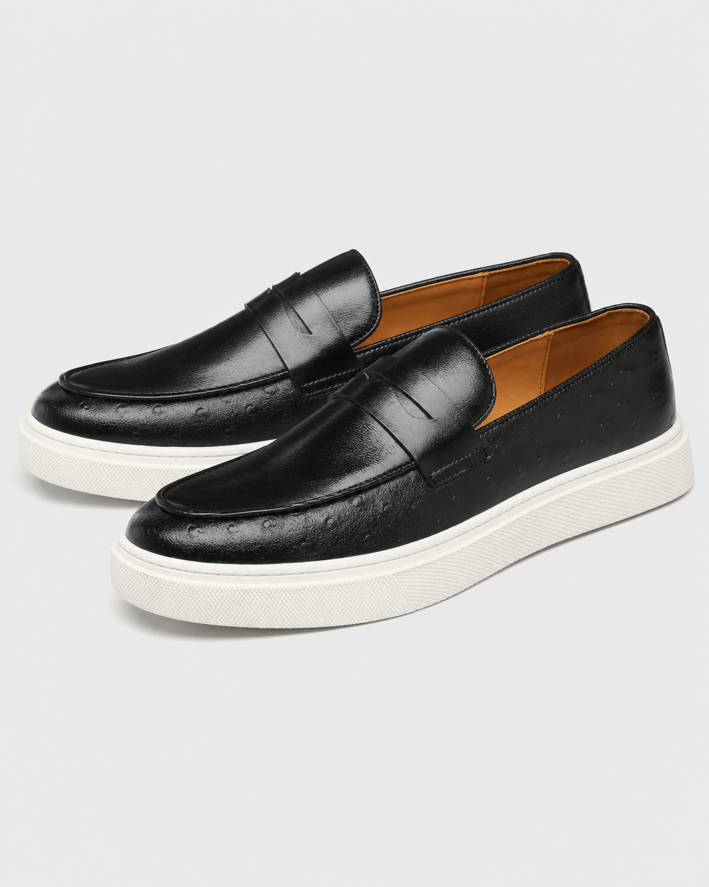 Loafers Signature Men's White-Sole Penny Loafers