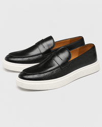 Loafers Signature Men's White-Sole Penny Loafers