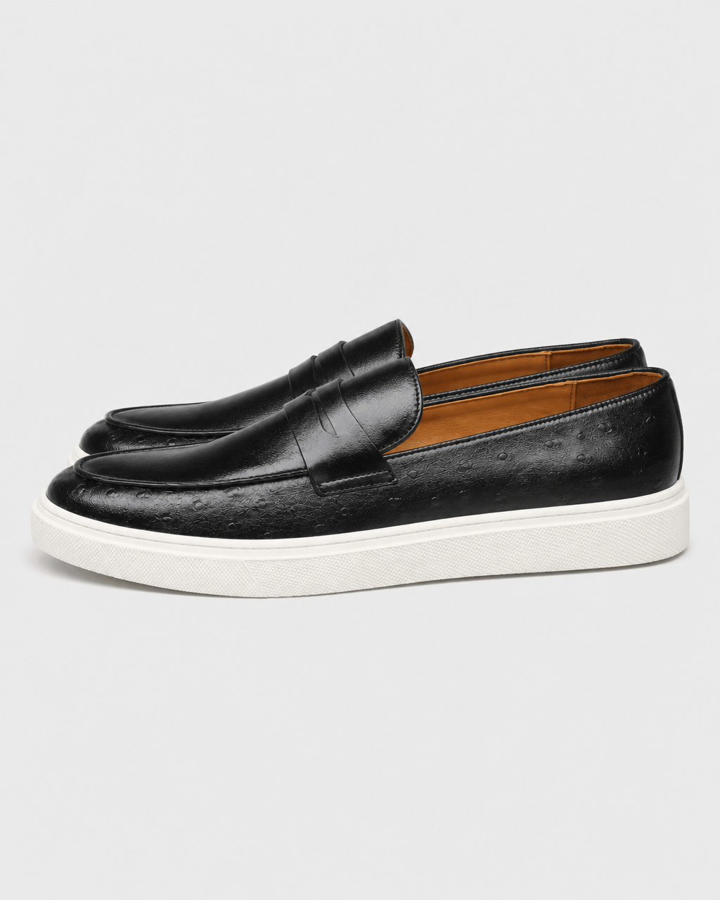 Loafers Signature Men's White-Sole Penny Loafers