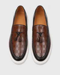 Loafers Signature Men's White-Sole Tassel Loafers