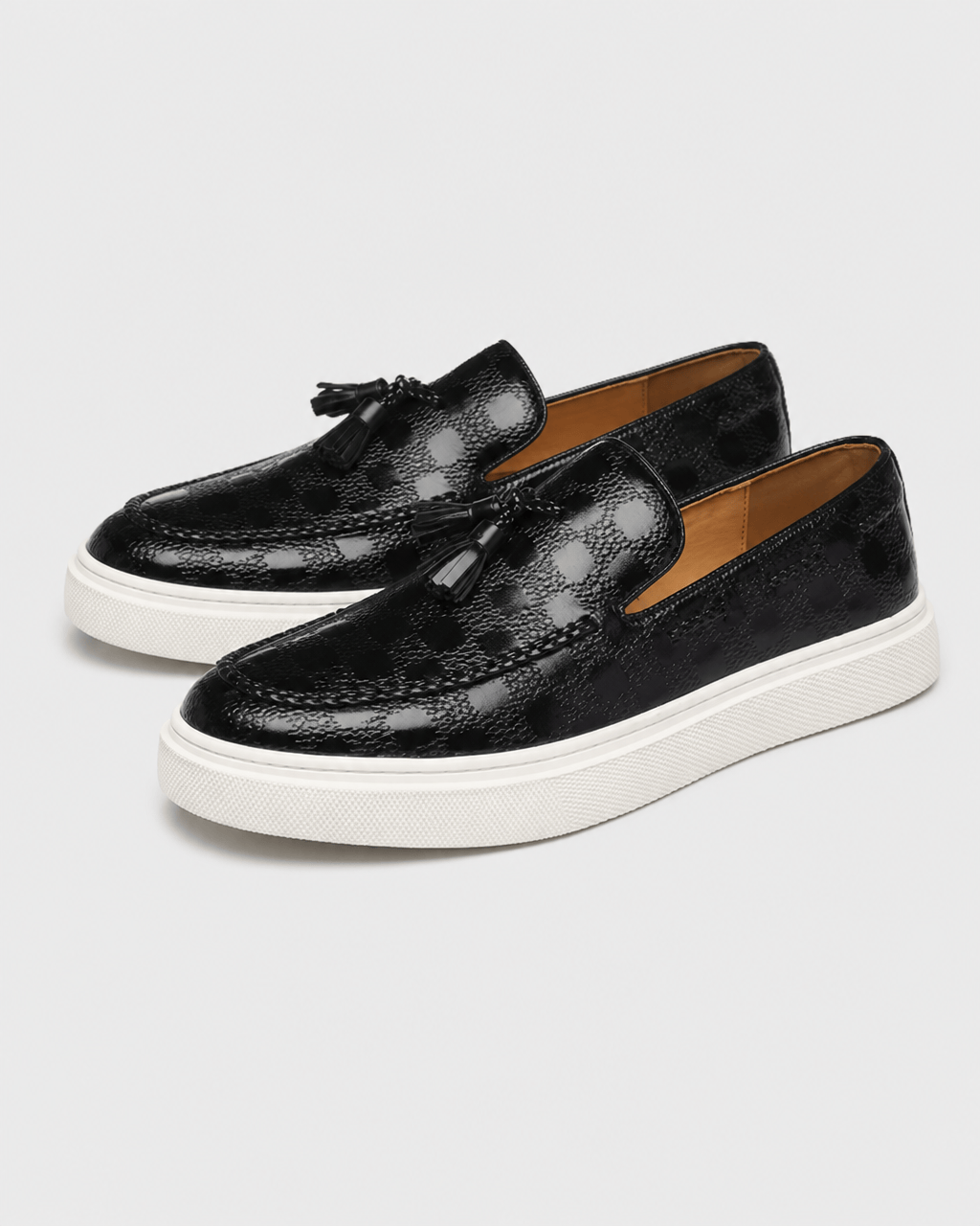 Loafers Signature Men's White-Sole Tassel Loafers