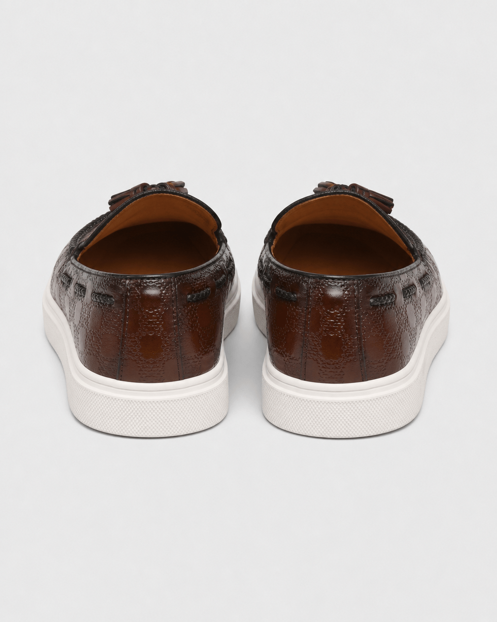 Loafers Signature Men's White-Sole Tassel Loafers