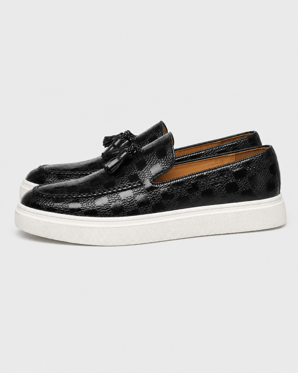 Loafers Signature Men's White-Sole Tassel Loafers