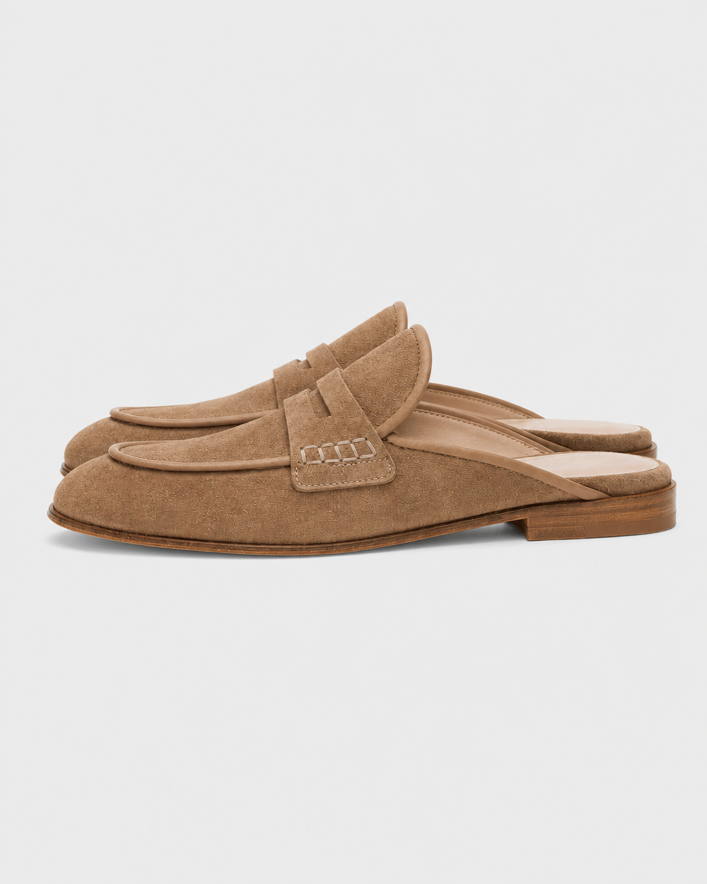 Loafers Signature Women's Canvas Backless Penny Mules
