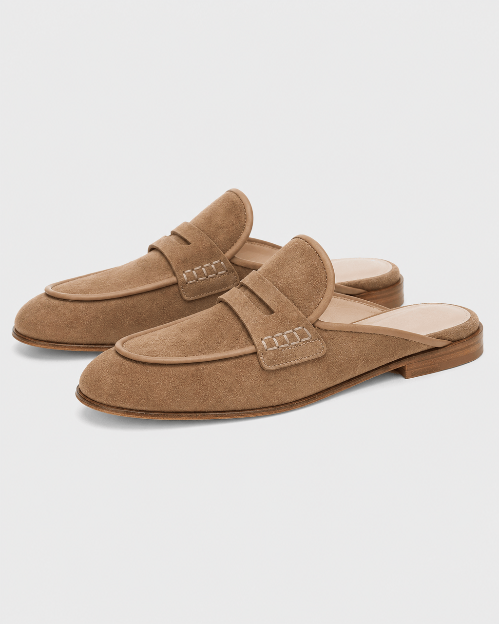 Loafers Signature Women's Canvas Backless Penny Mules