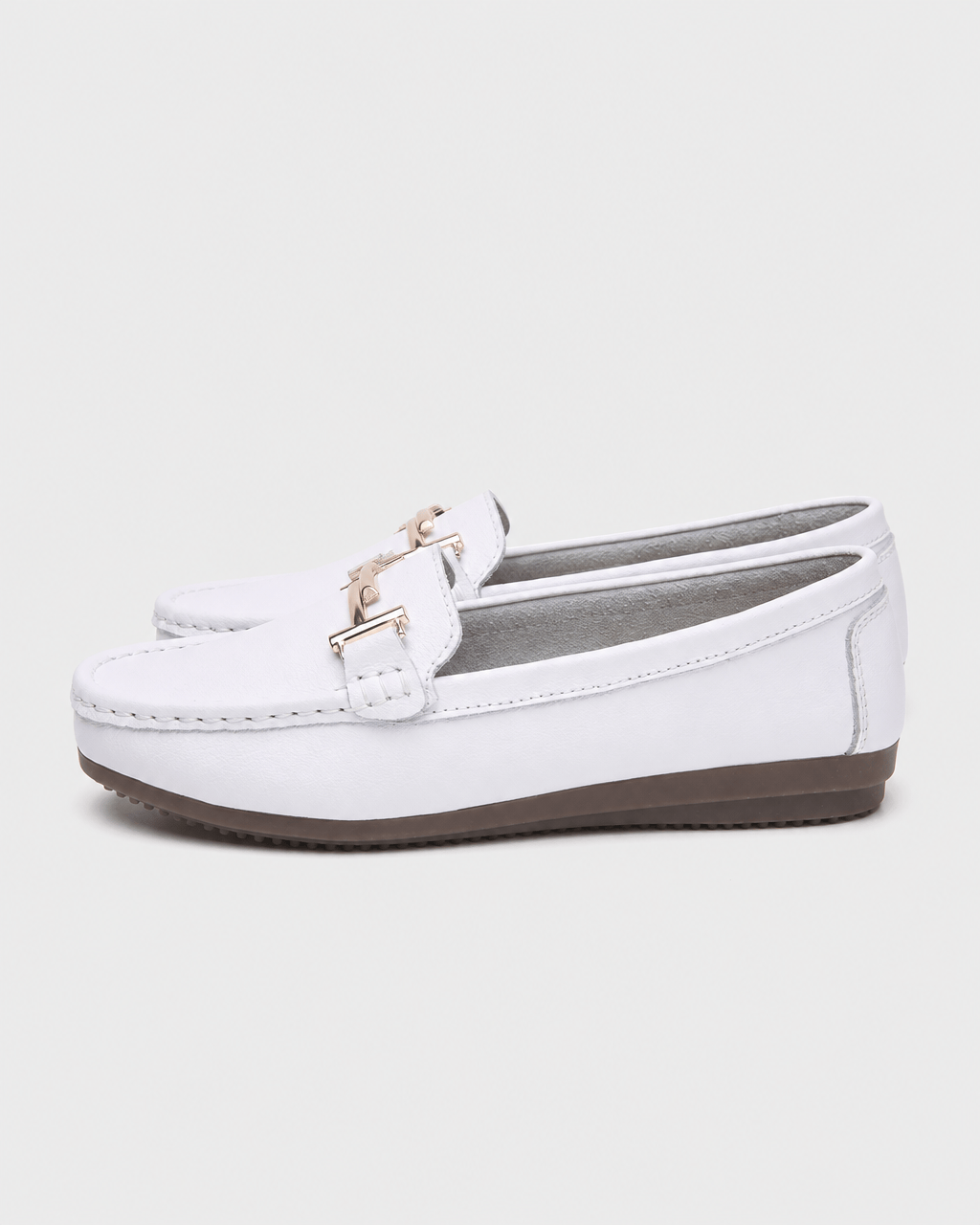 Loafers Signature Women's Cotton-Lined Split Leather Moccasins