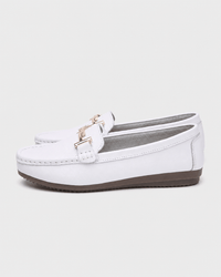 Loafers Signature Women's Cotton-Lined Split Leather Moccasins