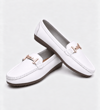 Loafers Signature Women's Cotton-Lined Split Leather Moccasins