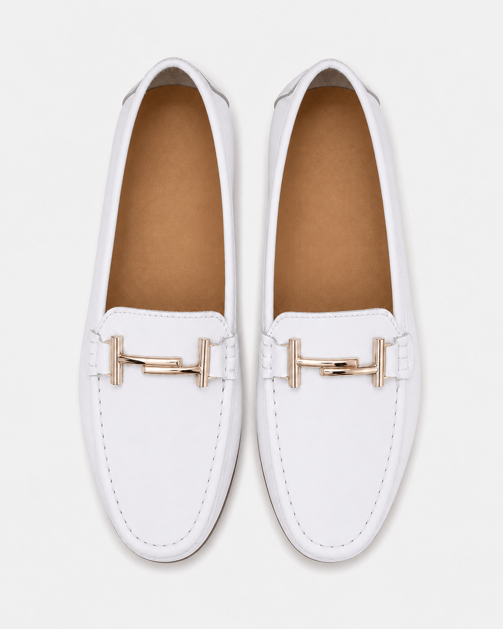 Loafers Signature Women's Cotton-Lined Split Leather Moccasins
