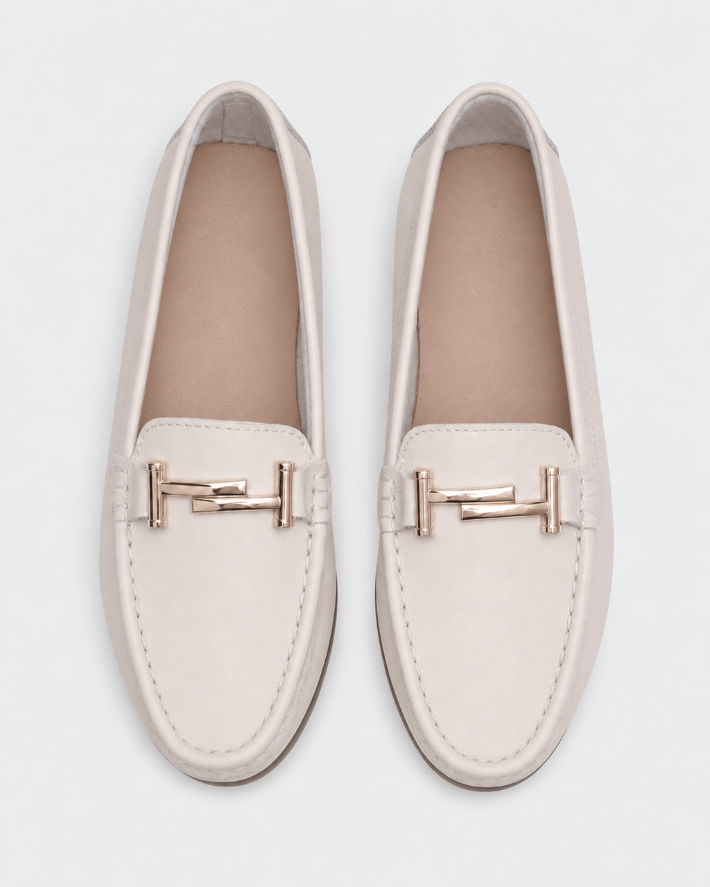 Loafers Signature Women's Cotton-Lined Split Leather Moccasins