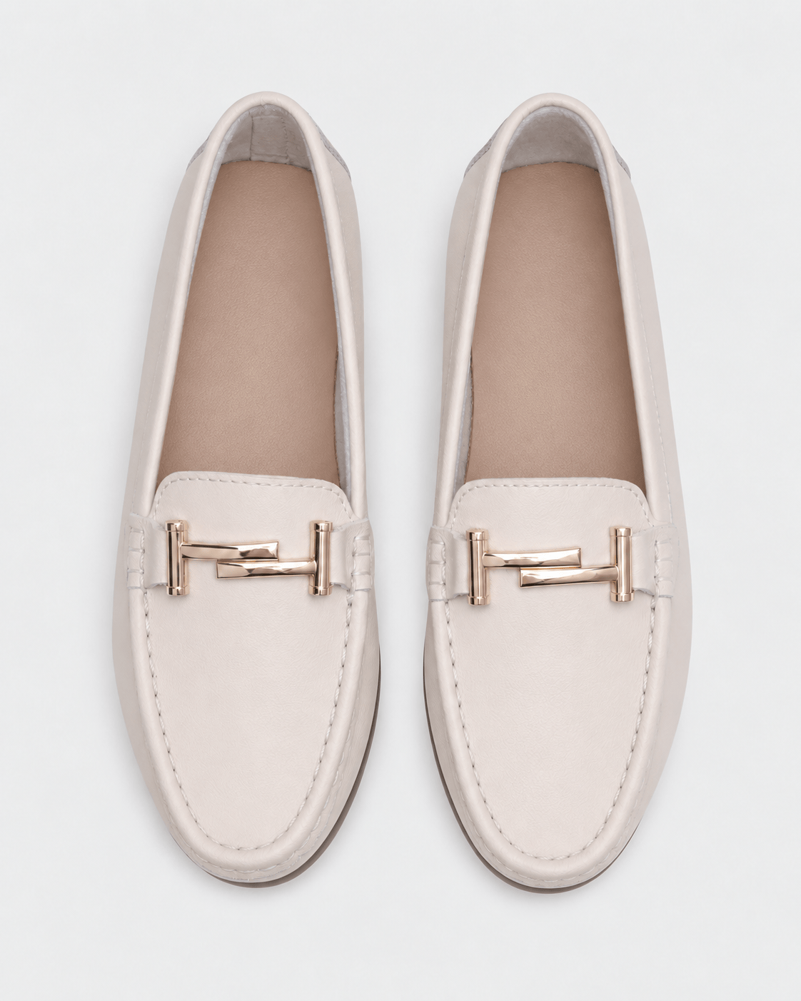 Loafers Signature Women's Cotton-Lined Split Leather Moccasins