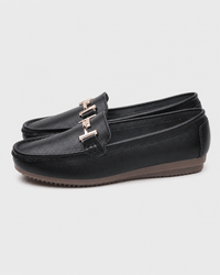 Loafers Signature Women's Cotton-Lined Split Leather Moccasins