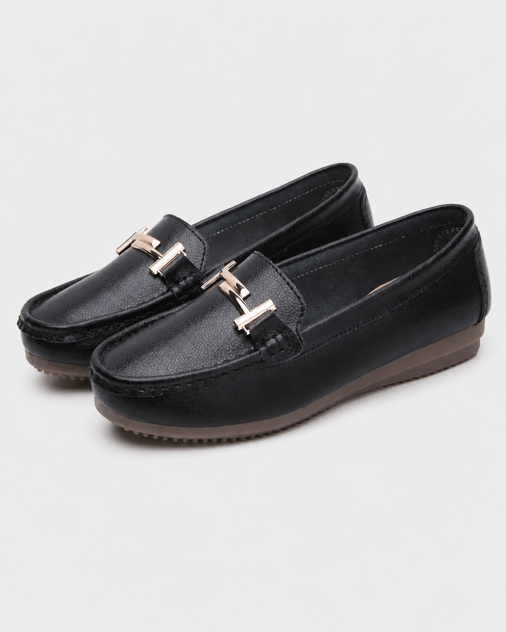 Loafers Signature Women's Cotton-Lined Split Leather Moccasins