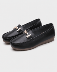 Loafers Signature Women's Cotton-Lined Split Leather Moccasins