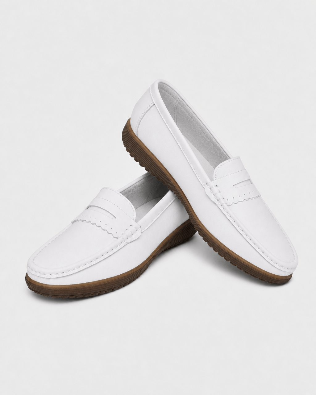 Loafers Signature Women's Cow Leather Platform Loafers
