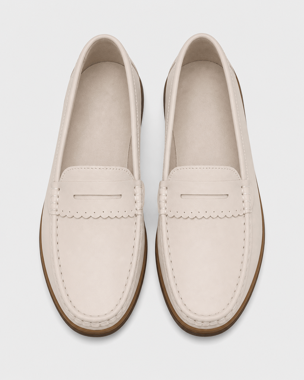 Loafers Signature Women's Cow Leather Platform Loafers