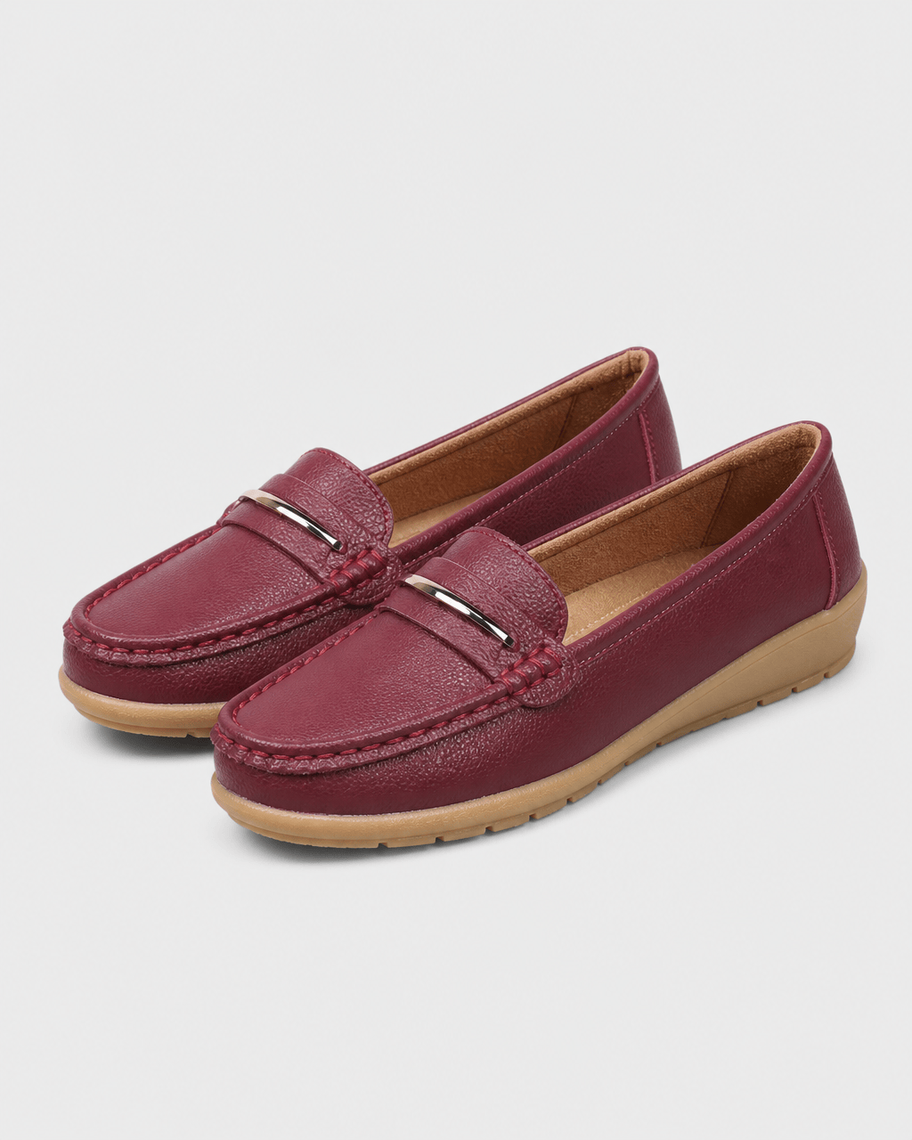 Loafers Signature Women's Cow Leather Wedge Loafers