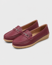 Loafers Signature Women's Cow Leather Wedge Loafers