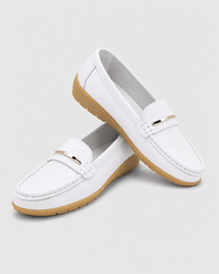 Loafers Signature Women's Cow Leather Wedge Loafers
