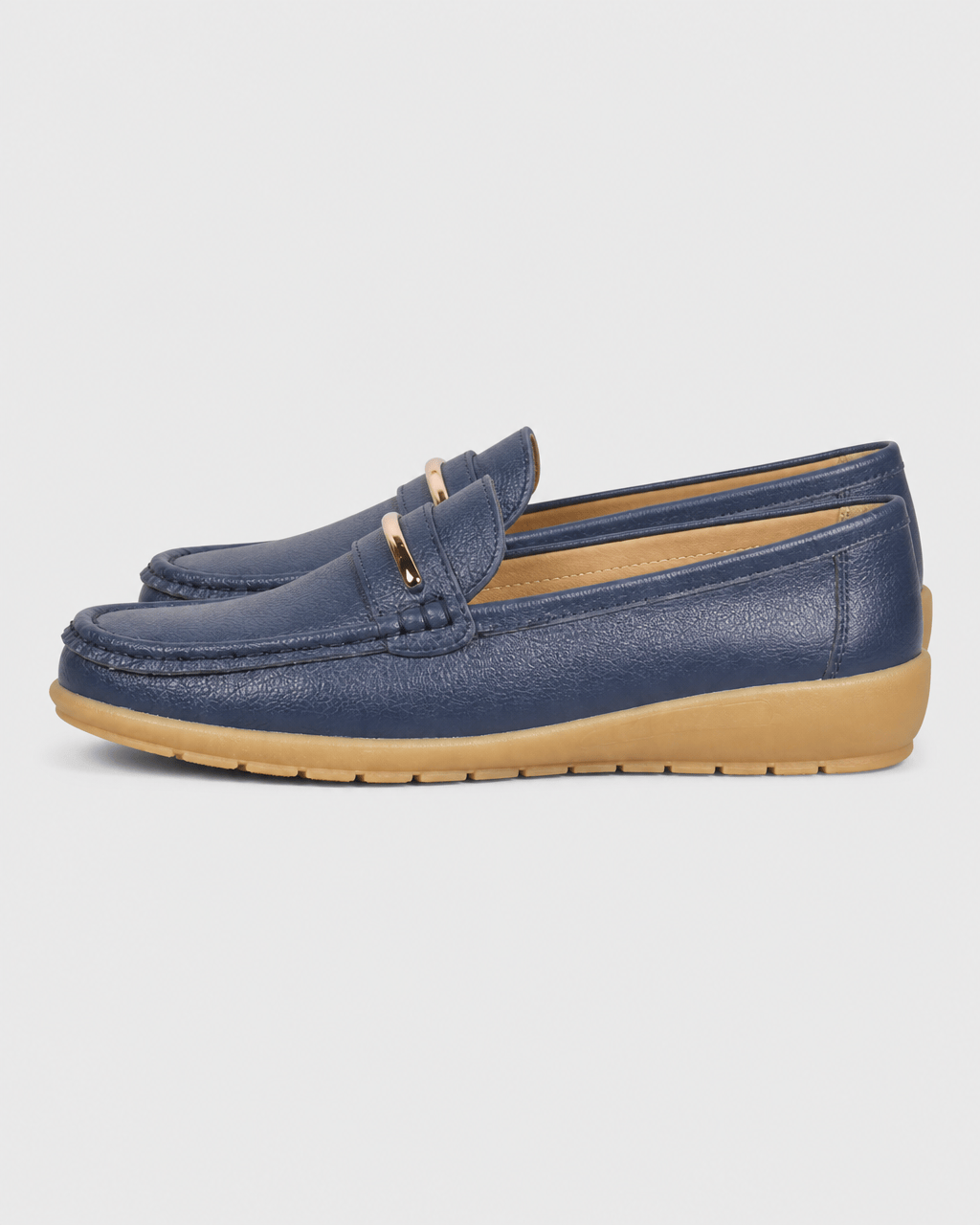 Loafers Signature Women's Cow Leather Wedge Loafers