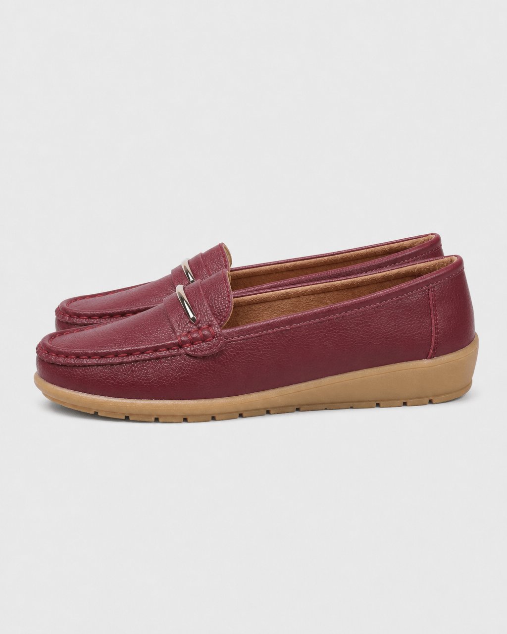Loafers Signature Women's Cow Leather Wedge Loafers