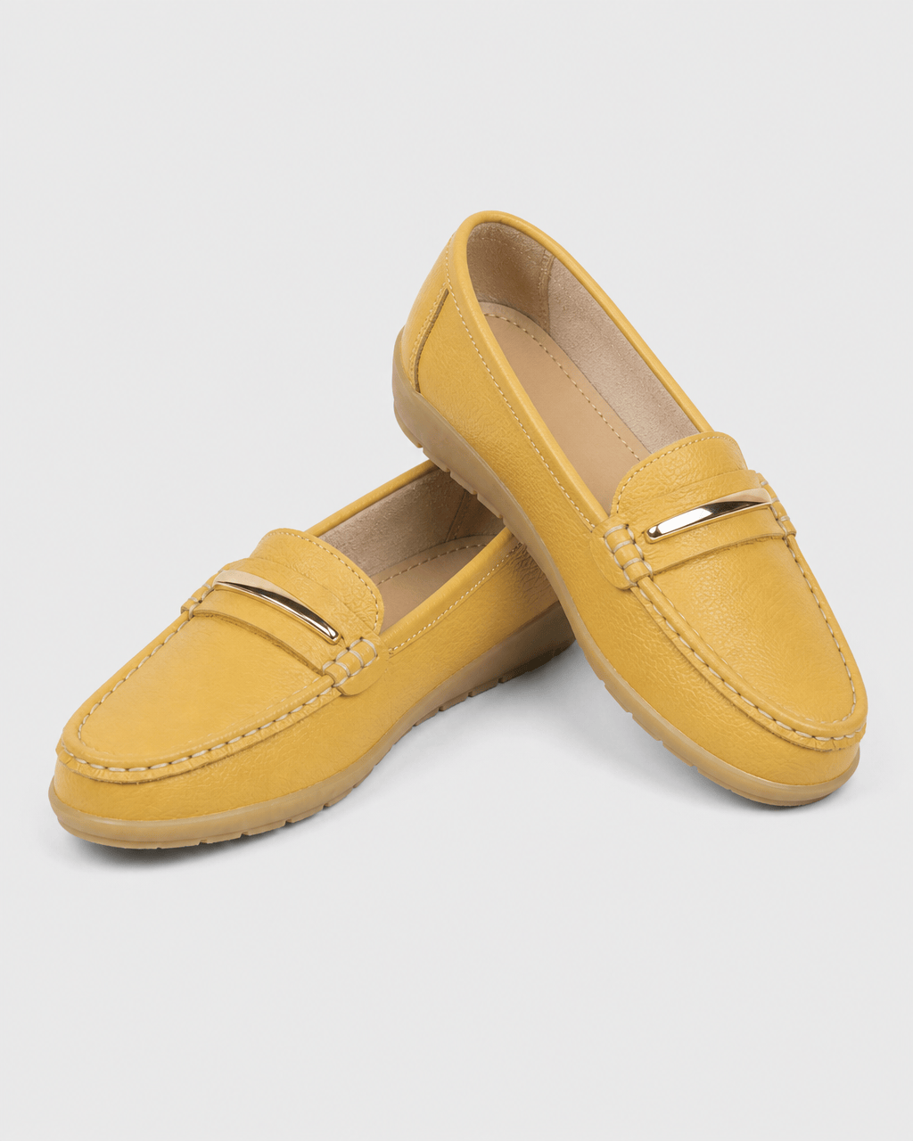Loafers Signature Women's Cow Leather Wedge Loafers