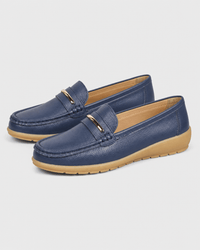 Loafers Signature Women's Cow Leather Wedge Loafers