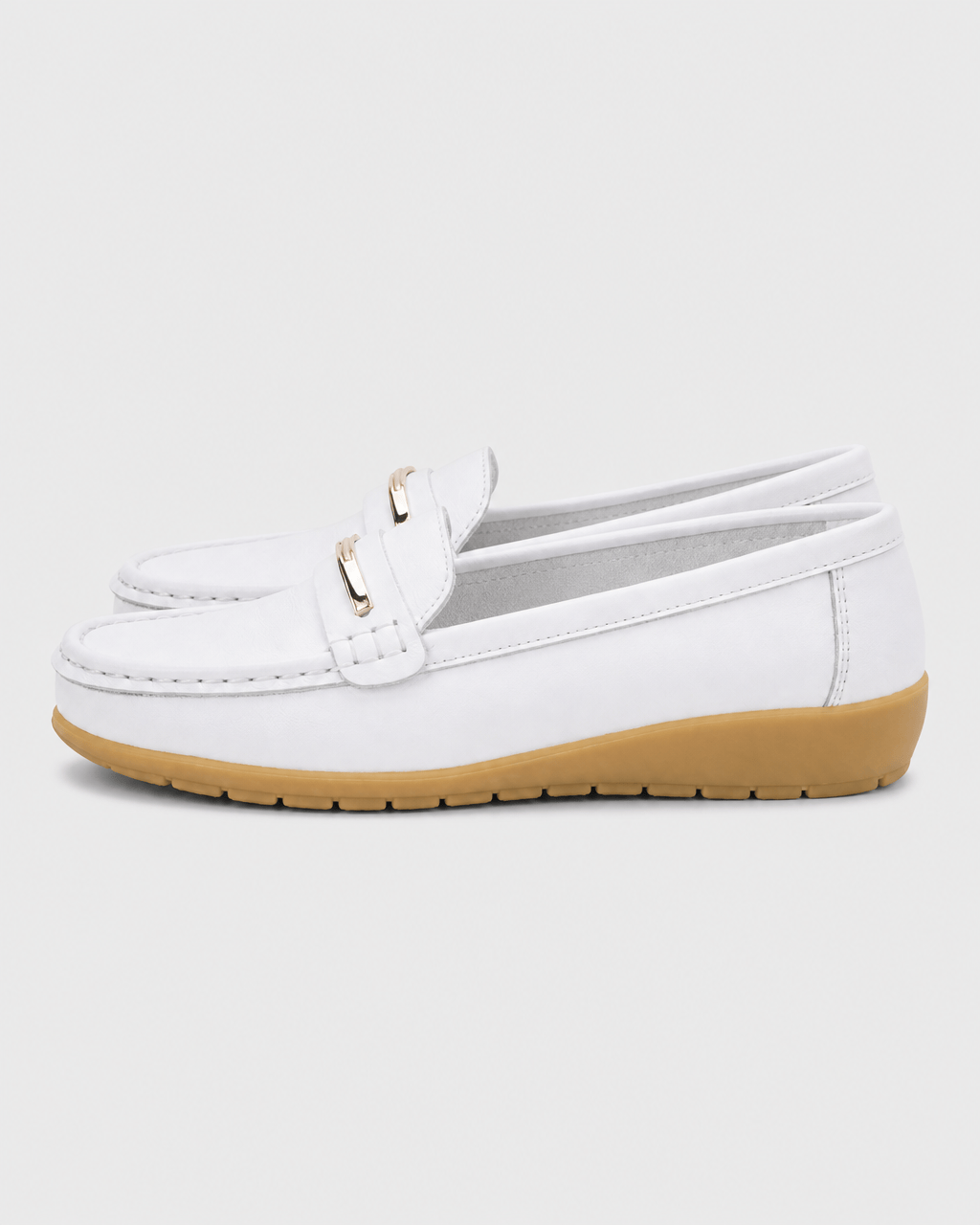 Loafers Signature Women's Cow Leather Wedge Loafers