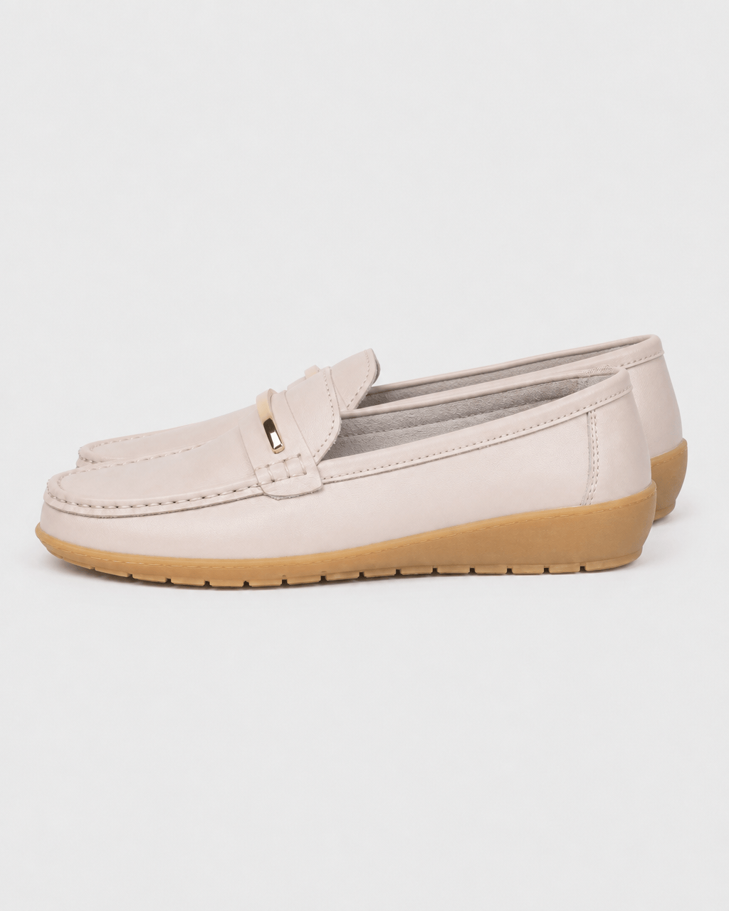 Loafers Signature Women's Cow Leather Wedge Loafers