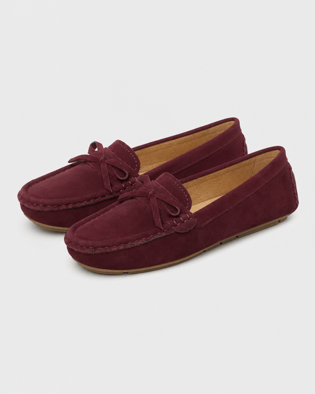 Loafers Signature Women's Cow Suede Bow Loafers