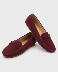 Loafers Signature Women's Cow Suede Bow Loafers