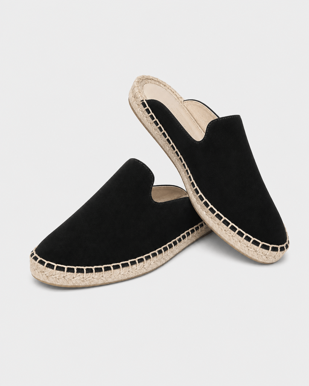 Loafers Signature Women's Cow Suede Espadrille Mules
