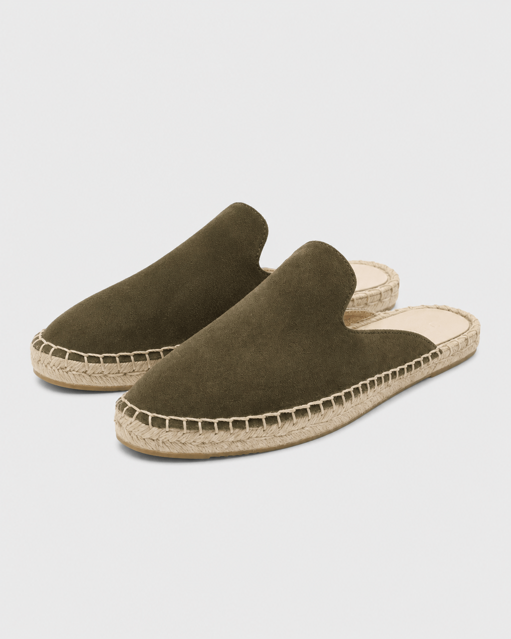 Loafers Signature Women's Cow Suede Espadrille Mules