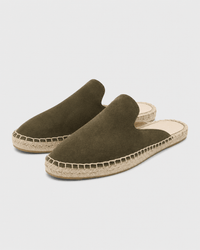 Loafers Signature Women's Cow Suede Espadrille Mules