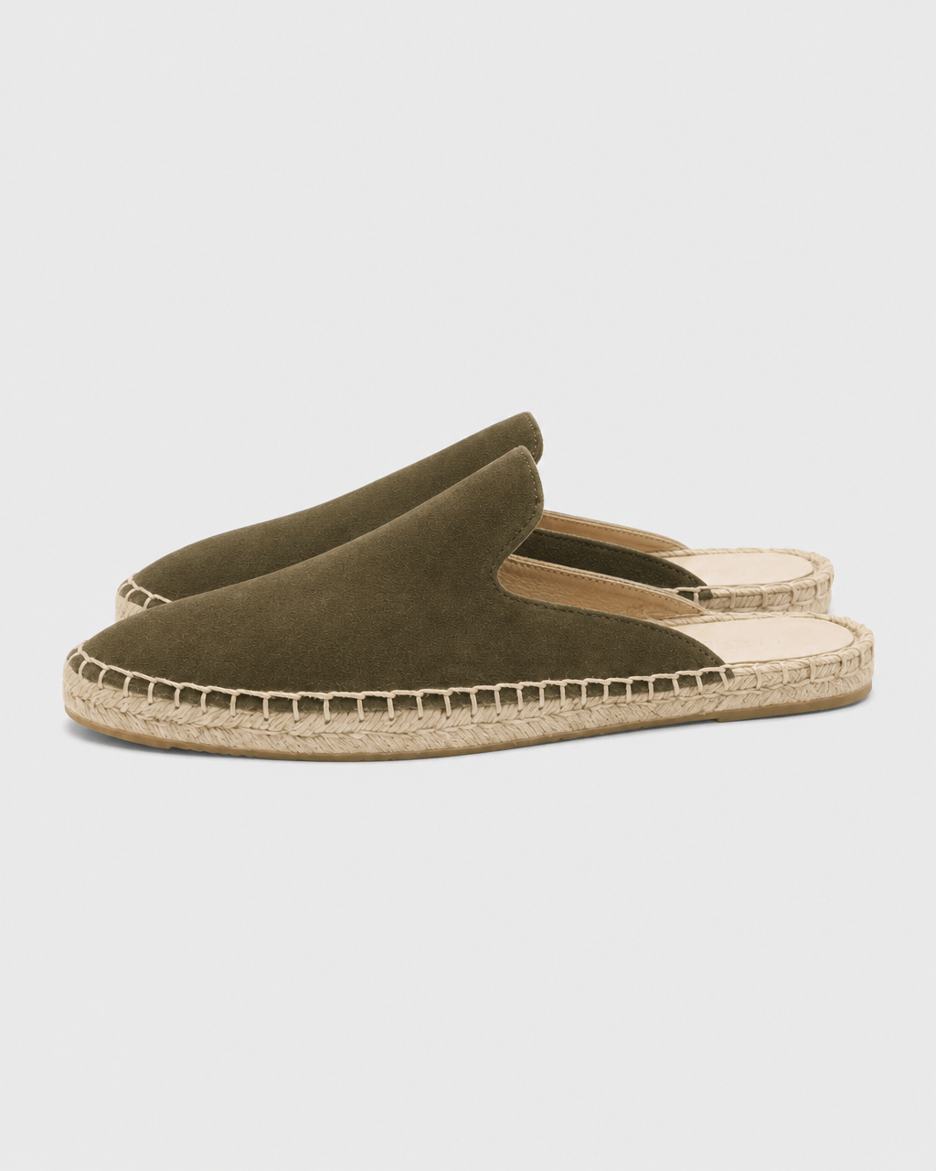 Loafers Signature Women's Cow Suede Espadrille Mules