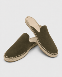 Loafers Signature Women's Cow Suede Espadrille Mules